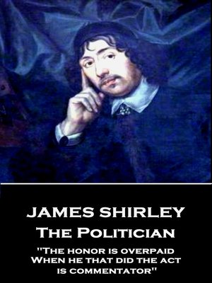 cover image of The Politician